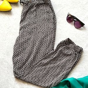 Capsule Black and White Print Pants